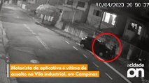 Motorista de aplicativo é vítima de assalto na Vila Industrial, em Campinas