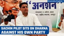 Sachin Pilot on dharna against Rajasthan govt; Congress terms it anti-party activity | Oneindia News