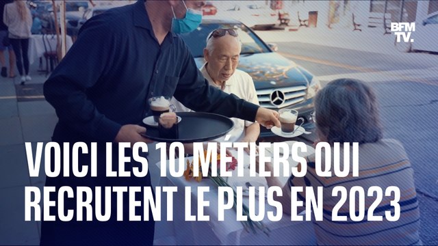 Voici les 10 métiers qui recrutent le plus en 2023 selon Pôle emploi
