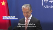 China vows 'strong' measures after Taiwan drill ends
