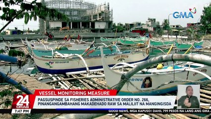 Pagsuspinde sa Fisheries Administrative Order No. 266, pinangangambahang makadehado raw sa maliliit na mangingisda | 24 Oras