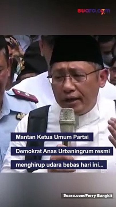Anas Urbaningrum Sesumbar usai Bebas dari Penjara