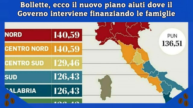 Bollette, ecco il nuovo piano aiuti dove il Governo interviene finanziando le famiglie