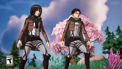 Eren Jaeger Enters Fortnite with ODM Gear and Thunder Spears