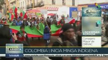 Minga indígena en Colombia reclama derechos