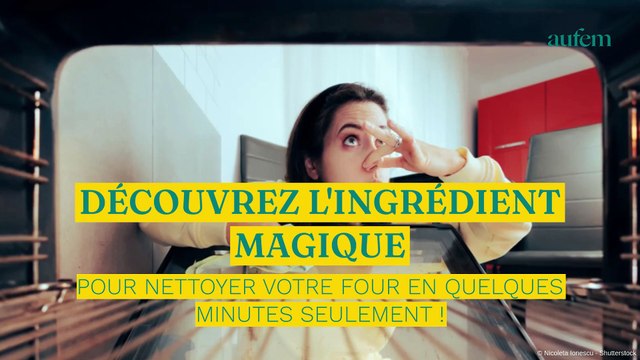 Découvrez l'ingrédient magique pour nettoyer votre four en quelques minutes seulement !