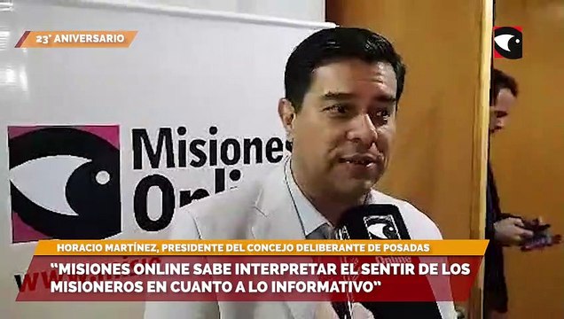 23° Aniversario de Misiones Online | Desde el HCD de Posadas destacan el trabajo periodístico y de servicio a la comunidad del diario
