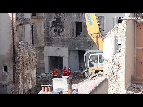 Effondrements de la rue Tivoli : les décombres sont fouillés à la main