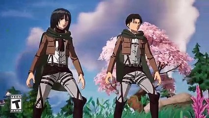 Fortnite - Eren Jaeger Enters with ODM Gear and Thunder Spears | PS5 & PS4 Games