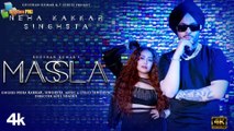 Massla (Video) Neha Kakkar, Singhsta | Adil Shaikh | Bhushan Kumar | Hindi Songs | 4k Uhd 2023