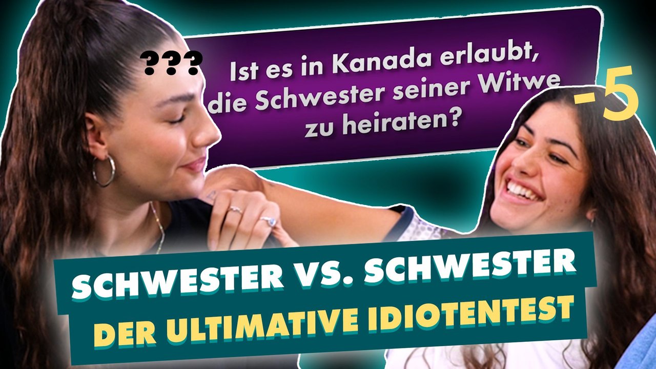 Geschwister battle beim idiotentest mit jeannie