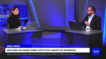 INFLAÇÃO DE MARÇO SOBE 0,71% E FICA ABAIXO DO ESPERADO