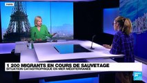 1 200 migrants en urgence absolue en mer Méditerranée