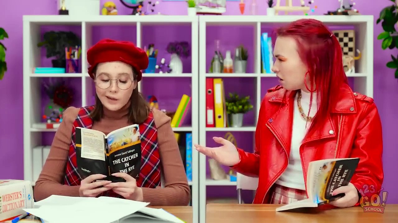 BEST HIGH SCHOOL Hacks You Need to Know - How To Hide Anything Cool Ideas by 123GO SCHOOL