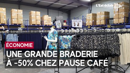 Vente exceptionnelle des vêtements Pause Café