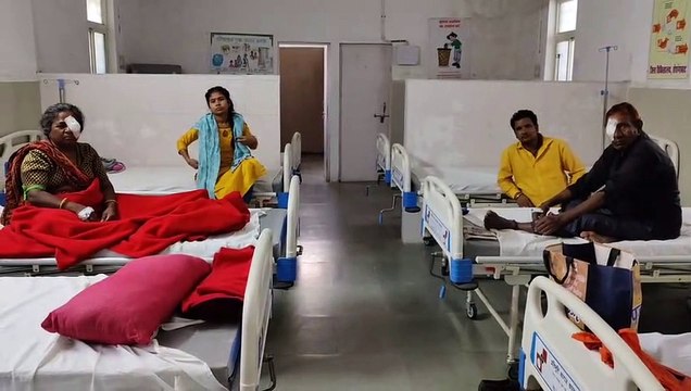 ६ साल बाद जिला अस्पताल में आंखों के २ ऑपरेशन हुए