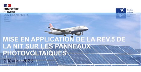 Download Video: Installation de panneaux photovoltaïques près des aérodromes : Webinaire de présentation de la révision 5 de la NIT