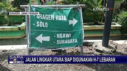Perbaikan Dikebut, Jalan Lingkar Utara Sragen Siap Digunakan H-7 Lebaran