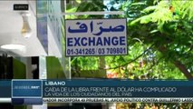 Líbano: Trabajadores y jubilados esperan ajuste en salarios por caída de la libra libanesa