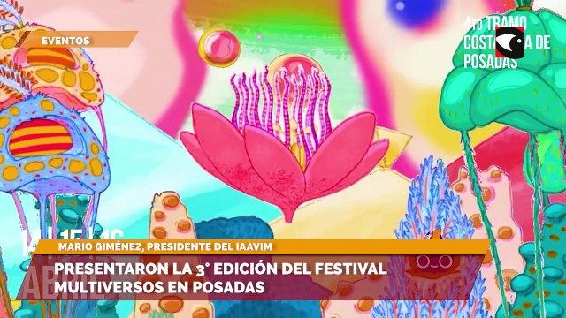Presentaron la 3° edición del Festival Multiversos en Posadas