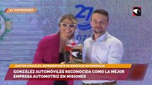 23° Aniversario de Misiones Online | Con 27 años de trayectoria González Automóviles es reconocida como la mejor empresa automotriz en Misiones