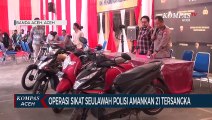 Operasi Sikat Seulawah Polisi Amankan 21 Tersangka dan 11 Kendaraan Bermotor