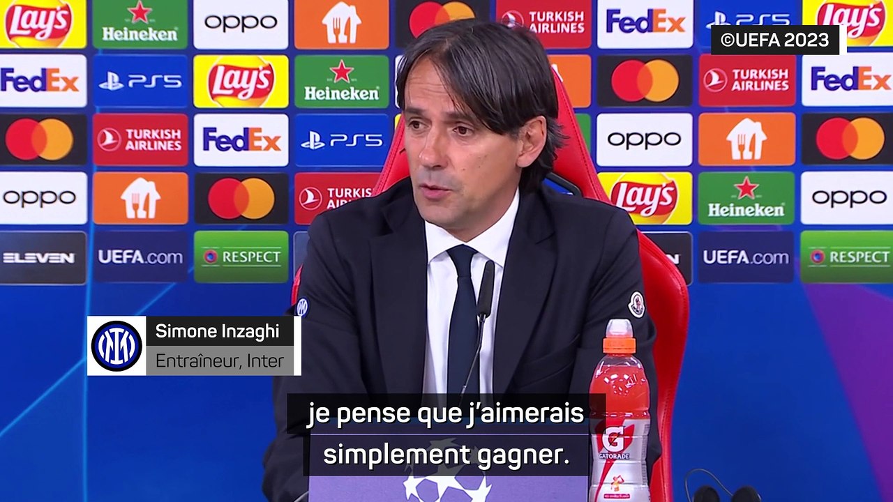 Simone Inzaghi : "Nous devons certainement faire plus"