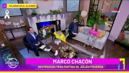 'Te amo por siempre' Viuda de Julián Figueroa lo despide con emotivo mensaje