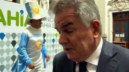 Gay sobre la interna del Pro en medio de la celebración del aniversario 195º de Bahía Blanca