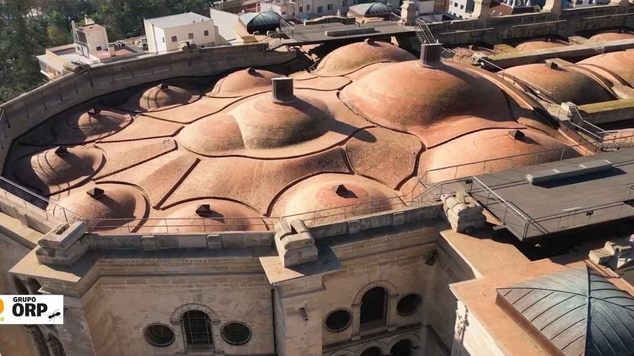 Proyecto de construcción del tejado de la Catedral de Málaga UTE Hermanos Campano y Grupo ORP