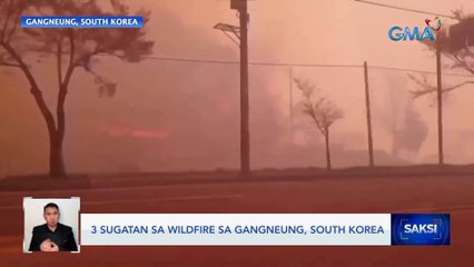 3 Injured in Wildfire in Gangneung, South Korea 🔥