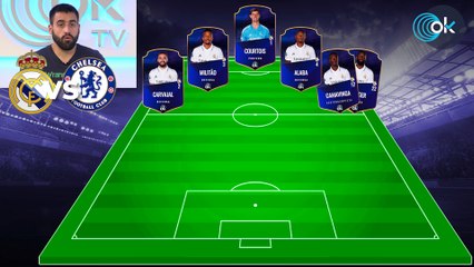 Alineación del Real Madrid contra el Chelsea