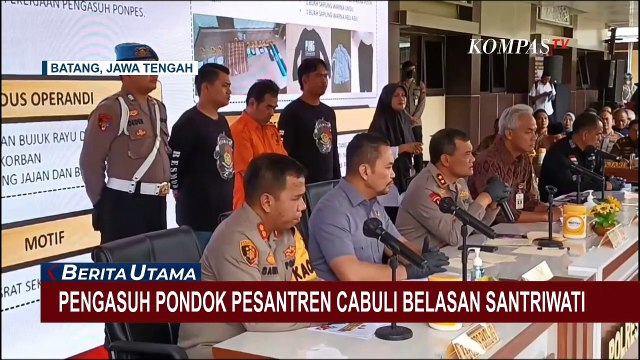 Cabuli 15 Santriwati, Pengasuh Pondok Pesantren di Batang Terancam 20 Tahun Penjara!