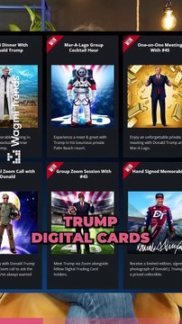 Le procès de Donald Trump fait exploser les ventes de ses NFTs