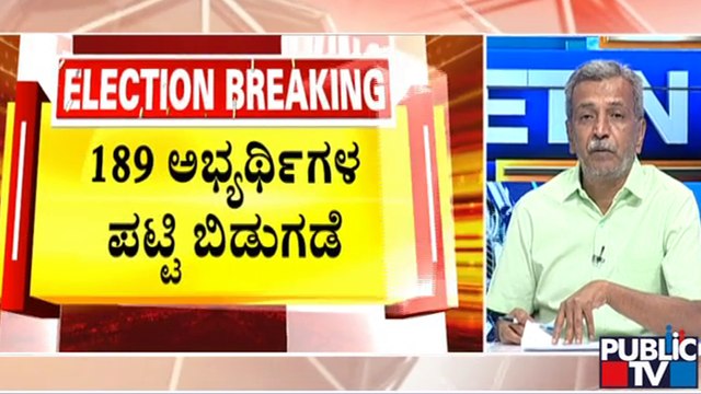 Big Bulletin With HR Ranganath | BJP Releases 189 Candidates List | Public TV