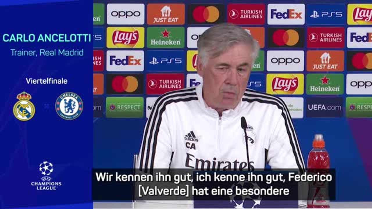 Ancelotti: 'Ich kenne Federico gut'