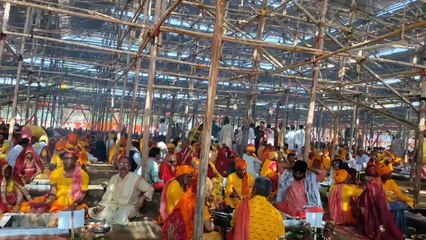 शाहपुरा के खोरी में वैदिक मंत्रोच्चार की रही गूंज