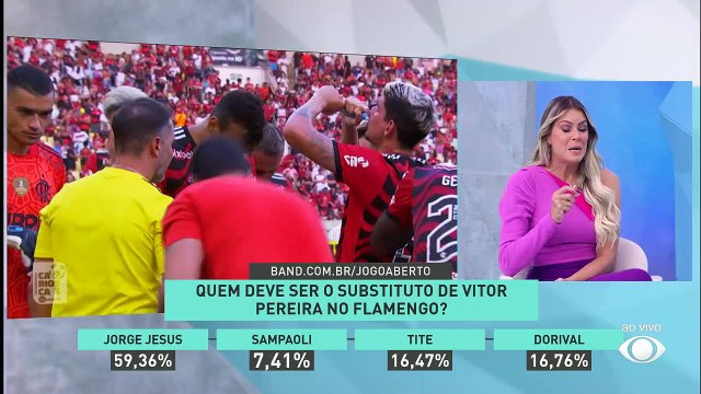 Por que Vitor Pereira foi demitido do Flamengo? Renata Fan e Denilson avaliam o trabalho 11/04/2023 13:48:20