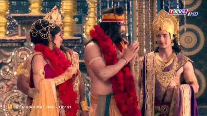 chiến binh mặt trời tập 91 - thvl1 lồng tiếng - phim ấn độ - xem phim phep mau tinh yeu tap 92