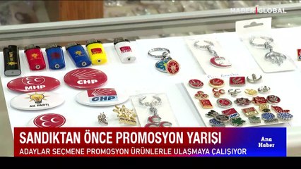 Sandıktan önce promosyon yarışı... Adaylar seçmene böyle ulaşmaya çalışıyor