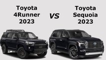 Toyota 4Runner vs Toyota Sequoia 2023 | 4Runner vs Sequoia 2023 comparison