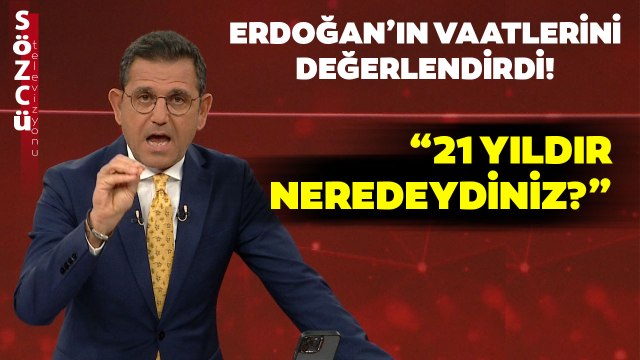 Fatih Portakal Erdoğan'ın Seçim Vaatlerini Yorumladı! 21 Yıldır Neredeydiniz?