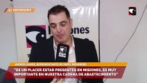 23° Aniversario de Misiones Online | “Es un placer poder estar y contribuir en el desarrollo de la provincia”, señaló el representante de Arcor y Papel Misionero