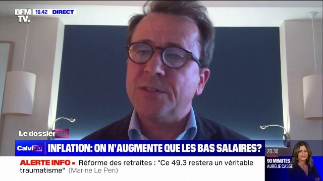Thibault Lanxade, ancien vice-président du Medef, sur la hausse des salaires: Les entreprises ne peuvent pas tenir compte de toutes les augmentations qu'il y a dans l'énergie ou l'alimentation