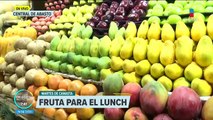 Así los precios de la fruta para el lunch en la Central de Abasto CDMX