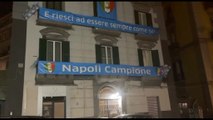 Napoli addobbata in biancoazzurro guarda a scudetto e Champions