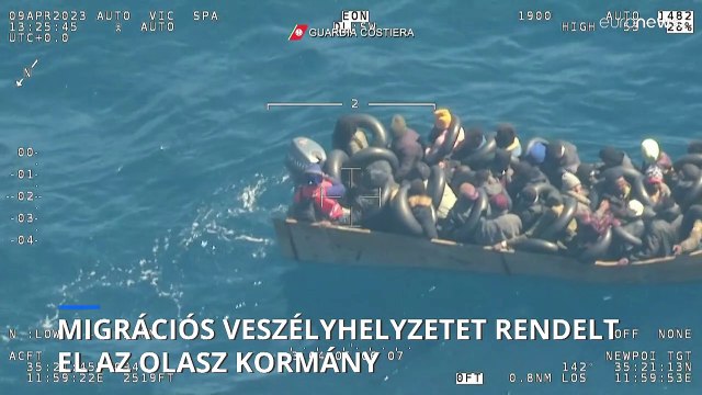 Migrációs veszélyhelyzetet rendelt el az olasz kormány