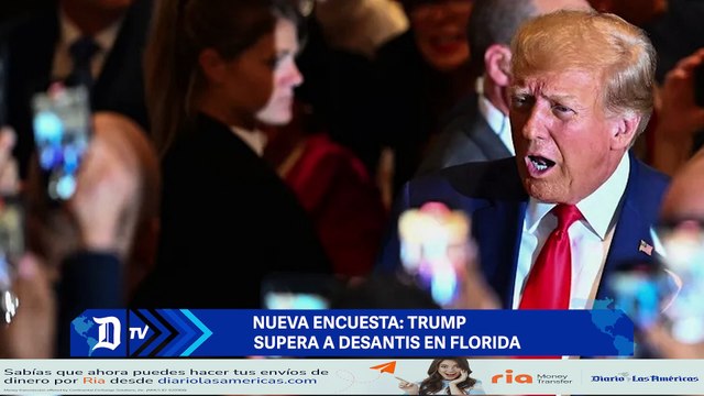 Nueva encuesta: Trump supera a DeSantis en Florida | El Diario en 90 segundos