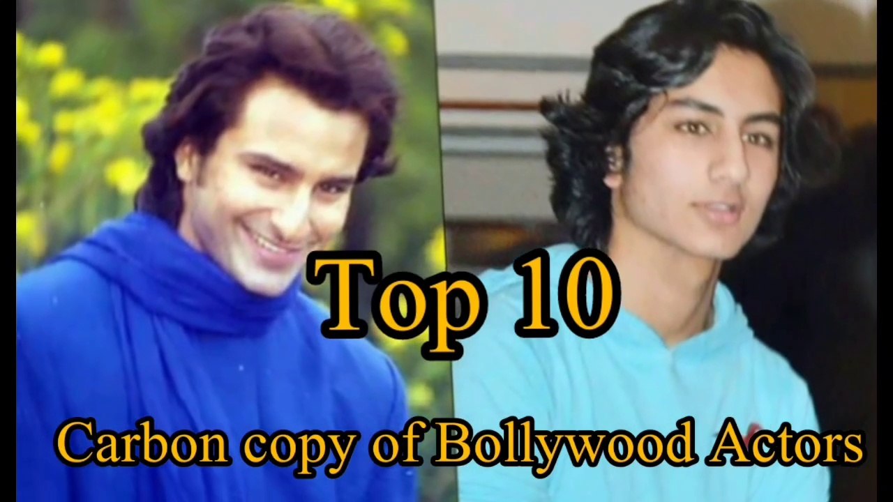 top 10 Bollywood Actors kids who look like their parents.carbon copy