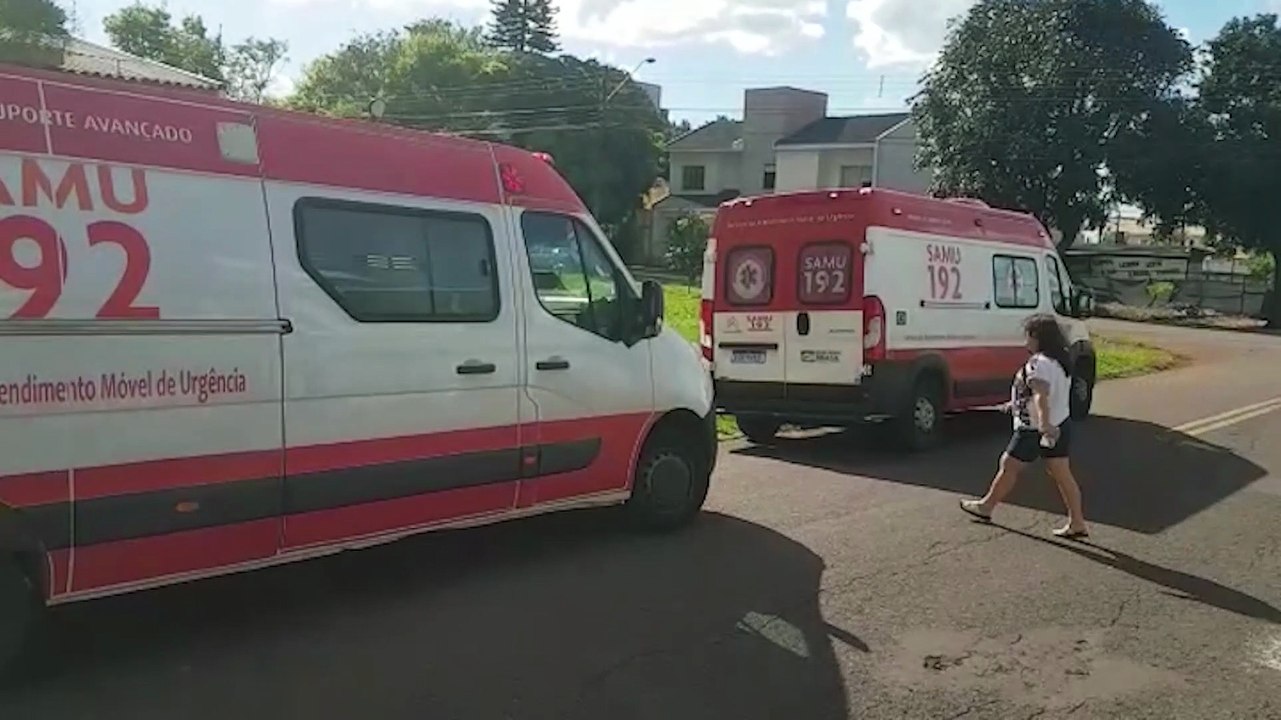 Idosa sofre infarto e é socorrida pelo Samu